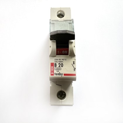 Tenby Legrand B1020 B20 20A 20 Amp MCB Circuit Breaker Type B